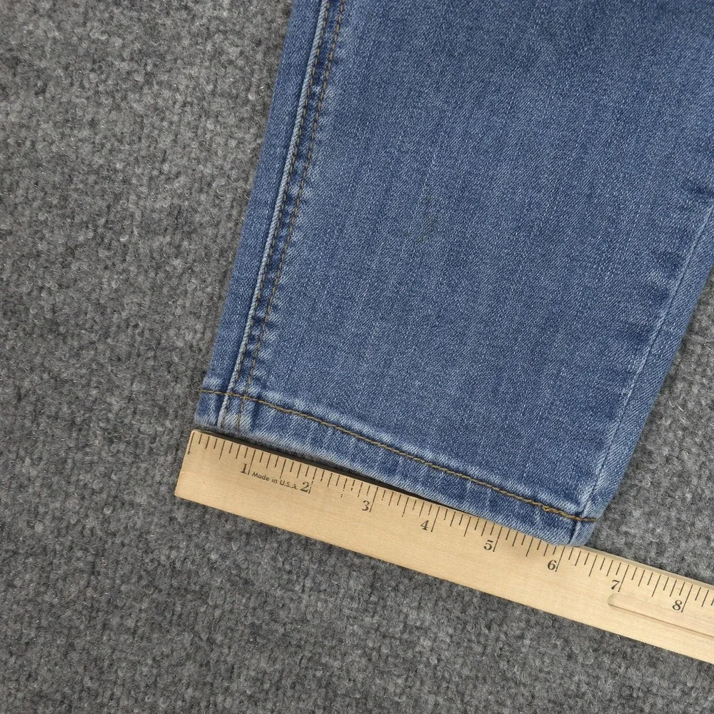 Judy‎ Blue Jeans Womens 9/29 Blue Slim Fit Straight Mid Rise Cargo Stretch Denim